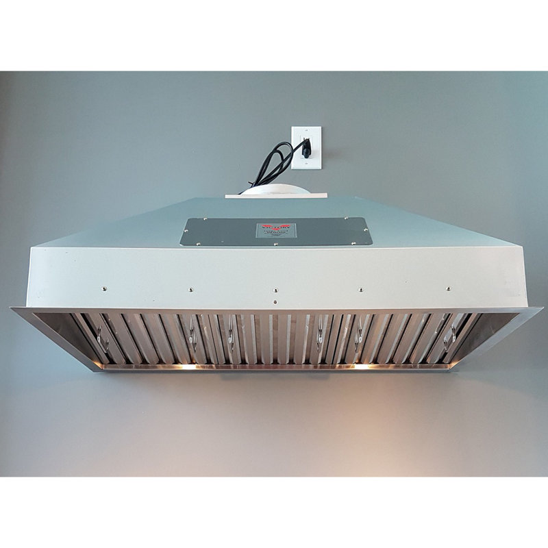 ducted range hood insert